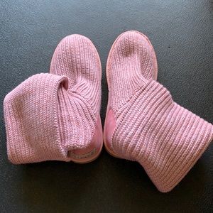 Ugg Classic Cardy button detailed knit boots